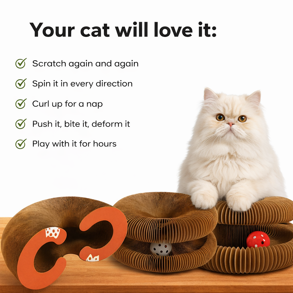 Magical Cat Scratching Toy SYNE™