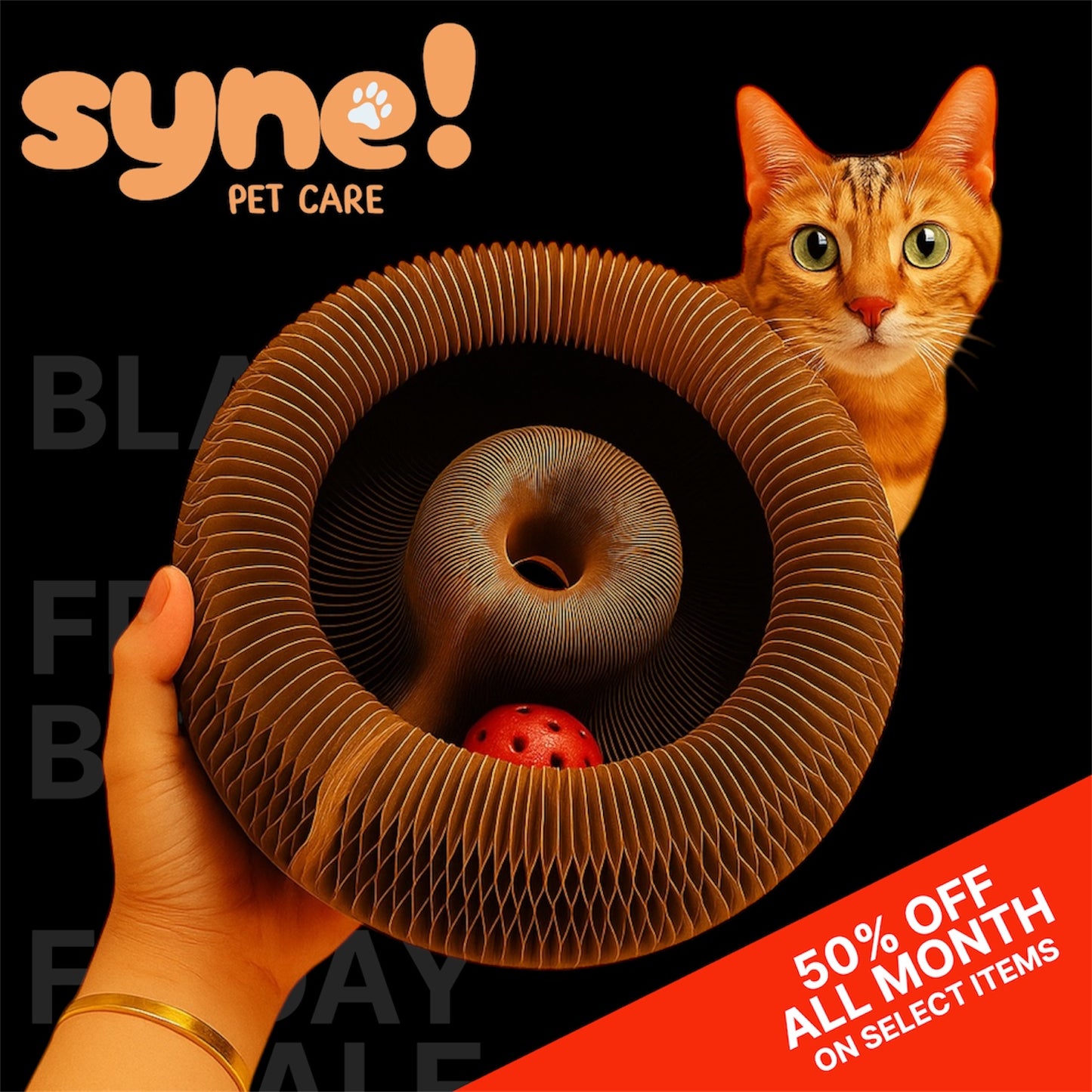 Magical Cat Scratching Toy SYNE™