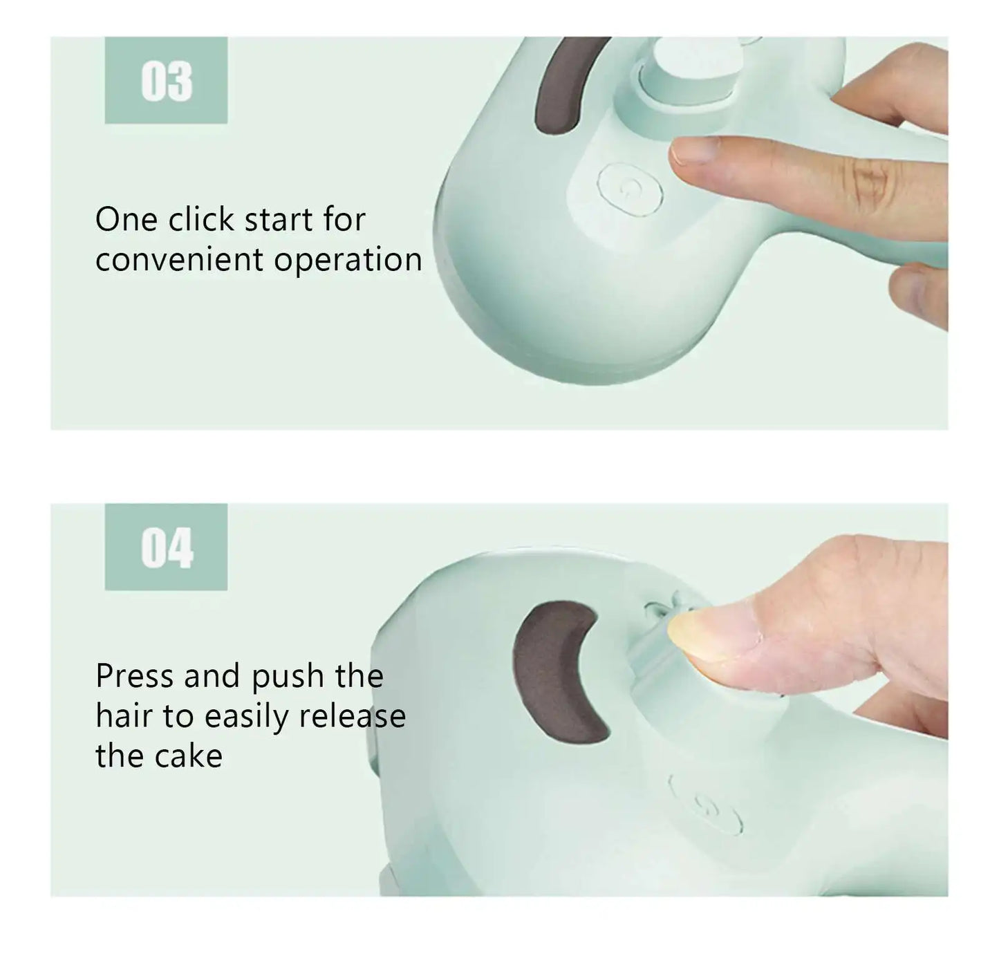 Steamy Pet Brush – Shedding Comb With Water Tank