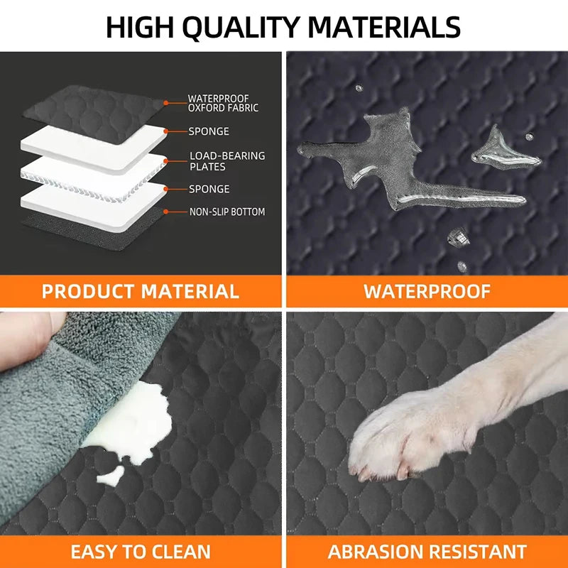 Gosyne Pro™ - Hard Bottom Dog Car Seat Protector + (Free Grand Dog Bed)