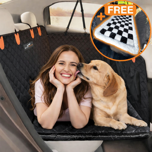 Gosyne Pro™ - Hard Bottom Dog Car Seat Protector + (Free Grand Dog Bed)