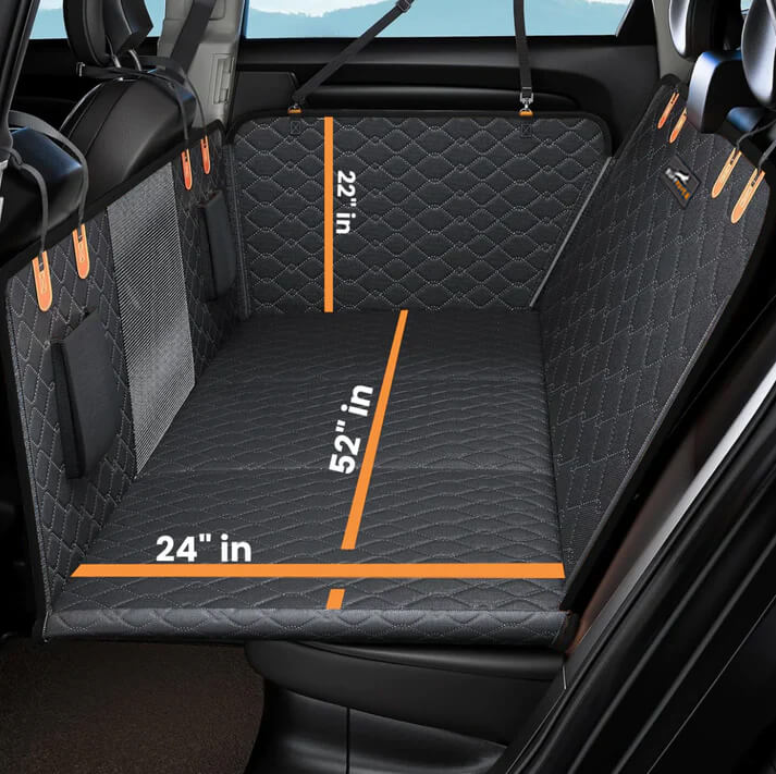 Gosyne Pro™ - Hard Bottom Dog Car Seat Protector + (Free Grand Dog Bed)